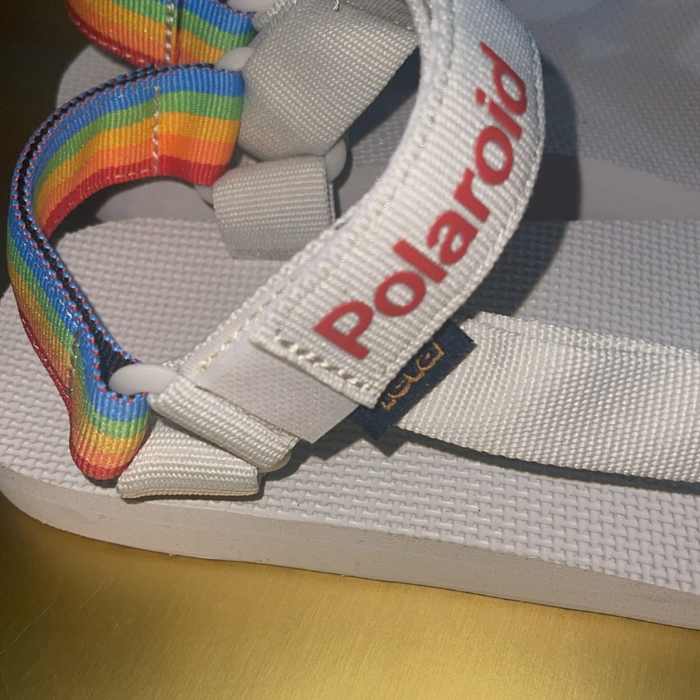 Teva Polaroid rainbow print sandal - Picture 3 of 12